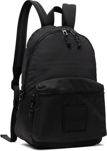 Nahrbtnik BOSS HUGO Ripstop Backpack with Logo Patch Črna | 50551793, 2