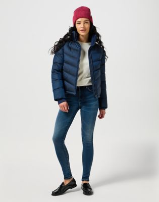 Puhovka Wrangler Wrangler Short Puffer Jacket Mornarica | 112356503:XS, 0
