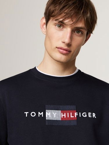 Pulover Tommy Hilfiger Pullover Sweatshirt Črna | MW0MW35541DW5, 2