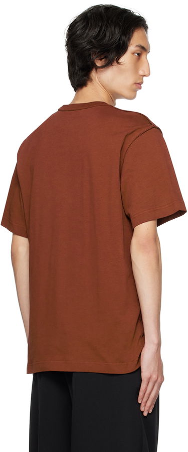 Majica Helmut Lang Inside Out T-Shirt Rjava | N04HM510, 2