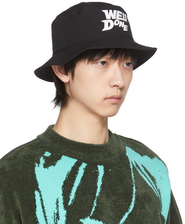 Klobuk We11done Logo Bucket Hat Črna | WD-AH1-22-407-U-BK, 1