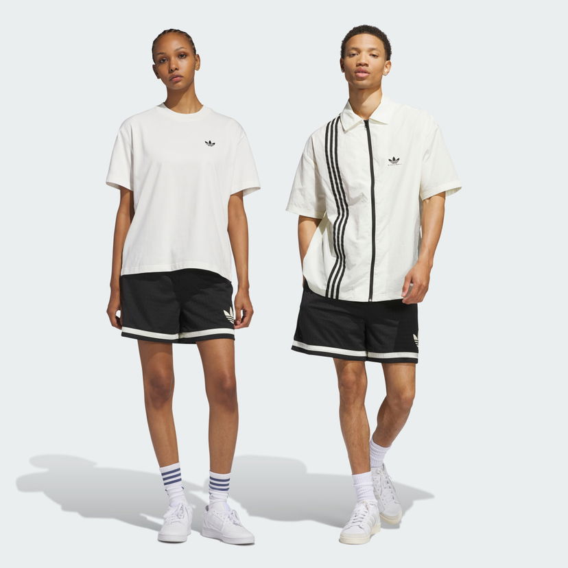 Kratke hlače adidas Originals Originals Basketball Shorts Črna | JD5198