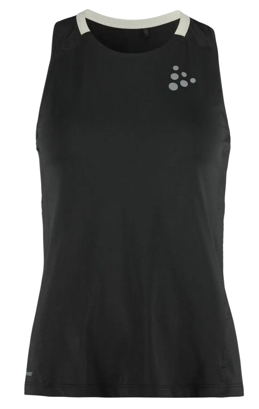 Majica brez rokavov Craft Craft Pro Hypervent Tank Top Črna | 1914601-999000