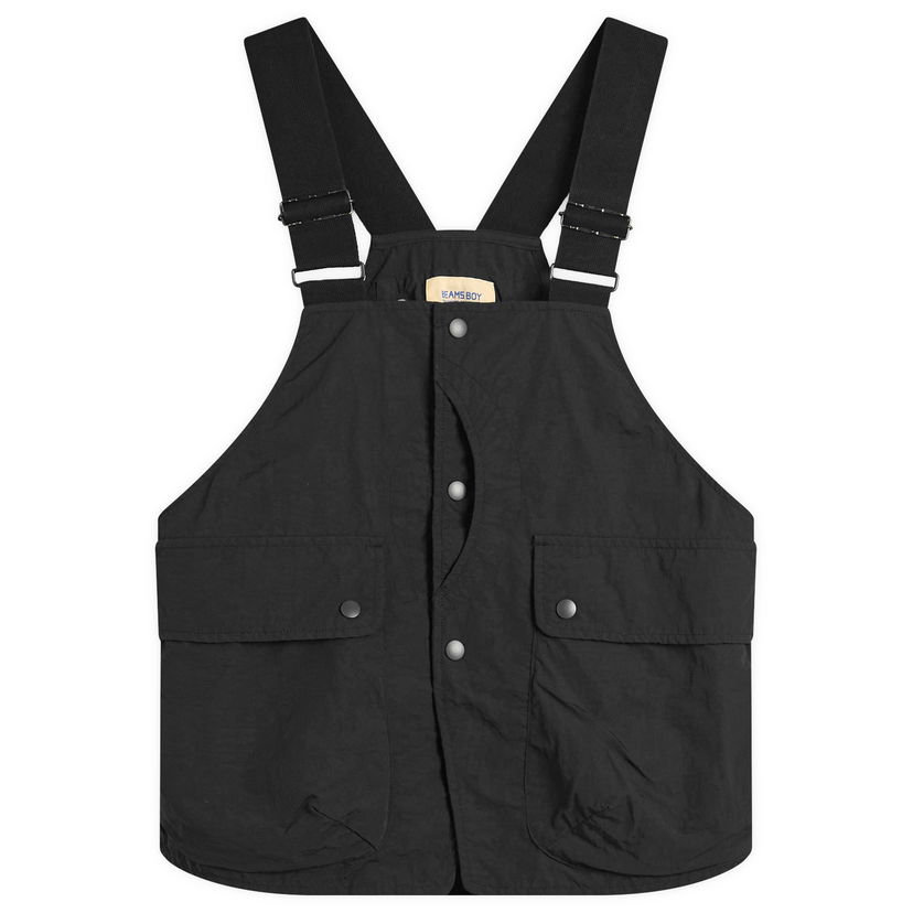 Telovnik BEAMS Beams Boy Hunt Vest Črna | 13060096652-19