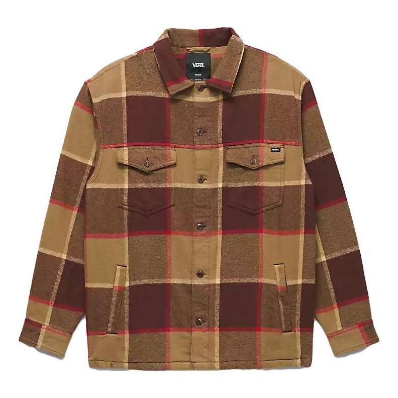 Srajce Vans Norbeck Long Sleeve Flannel Shirt Rjava | VN000AAYCLY
