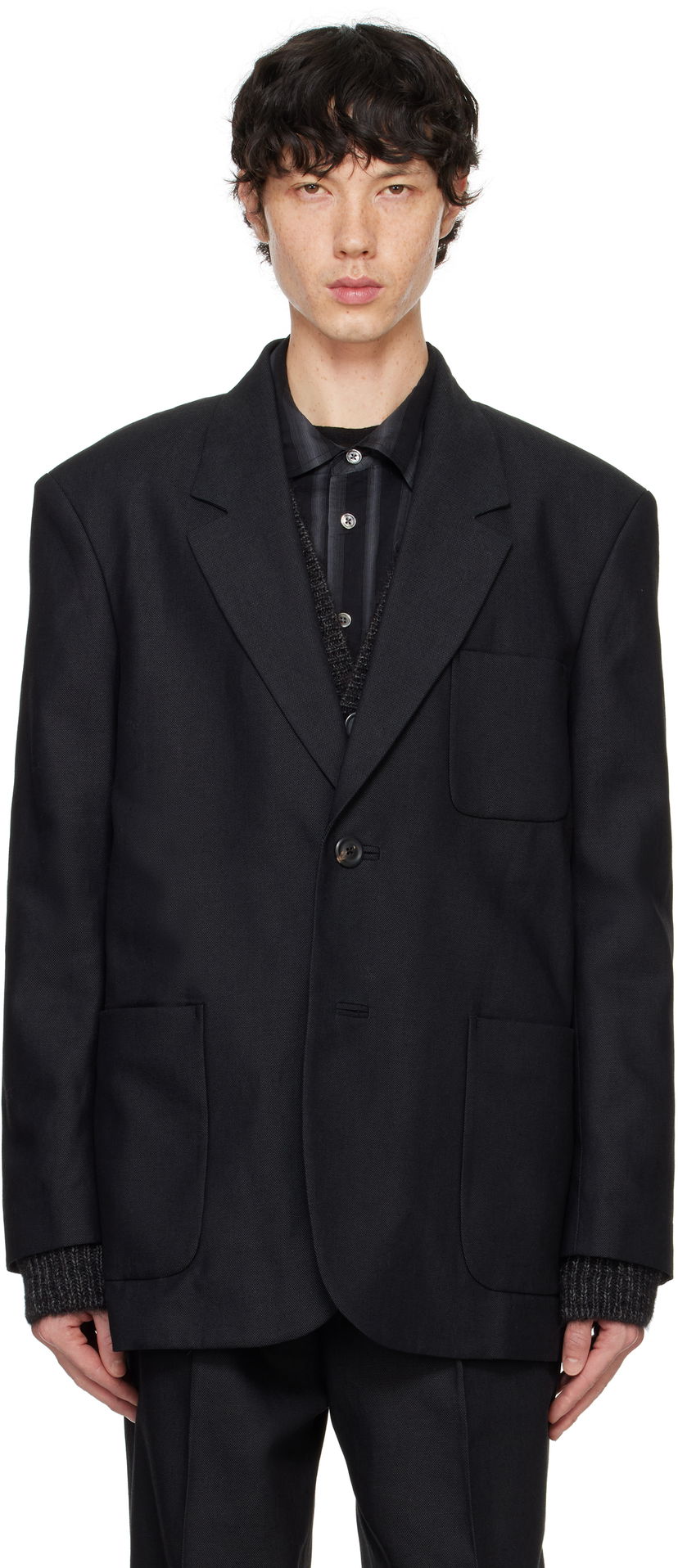 Jakna OUR LEGACY Embrace Blazer Črna | M4240EB