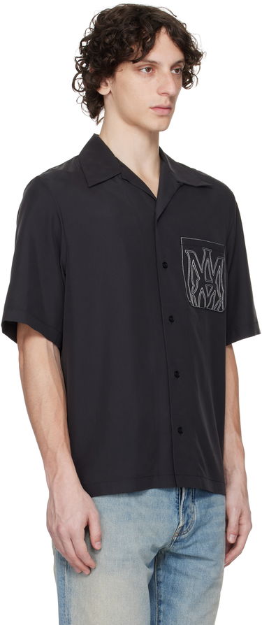 Srajce AMIRI AMIRI MA Outline Bowling Shirt Črna | AMSTCA1151, 1