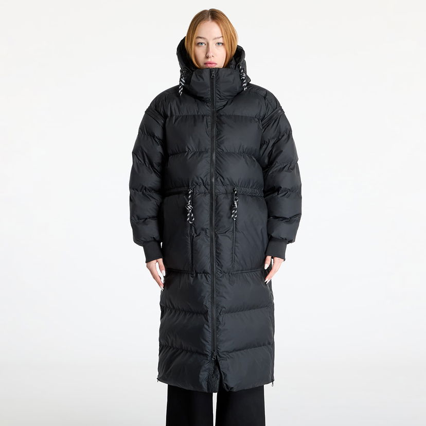 Puhovka adidas Performance Stella McCartney x Long Puffer Jacket Črna | IX3081