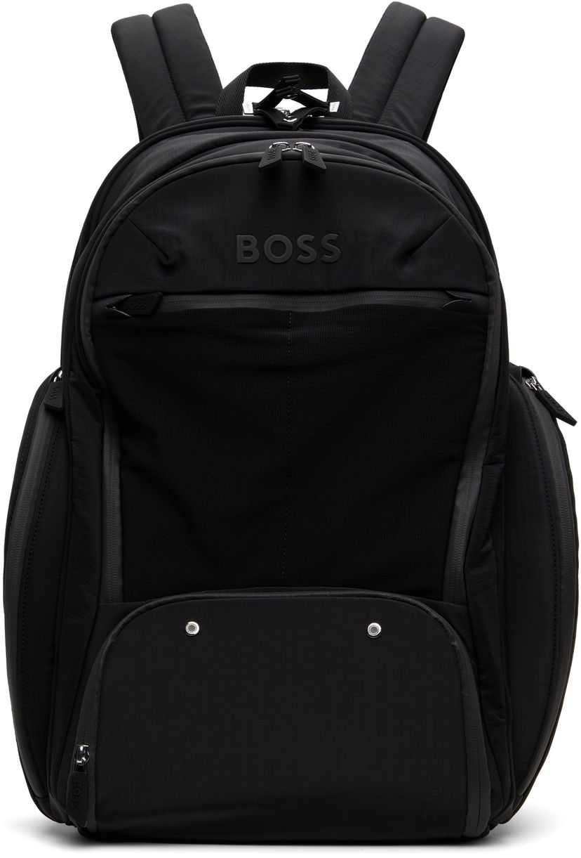 Nahrbtnik BOSS Polished Hardware Backpack Črna | 50536298