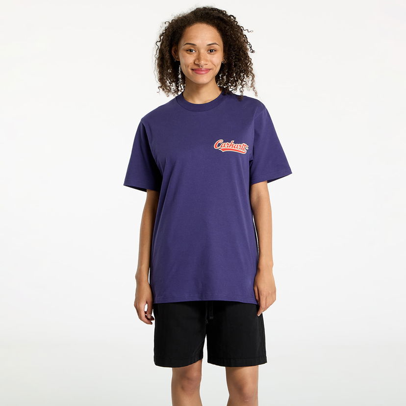 Majica Carhartt WIP S/S Spill T-Shirt UNISEX Aura Lila | I033950.2BZXX