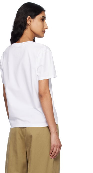 Majica Acne Studios Acne Studios Regular Fit T-Shirt Bela | CL0309-, 2