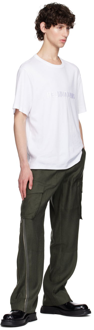 Cargo hlače Helmut Lang Expansion Panel Cargo Pants Zelena | O04HM202, 3