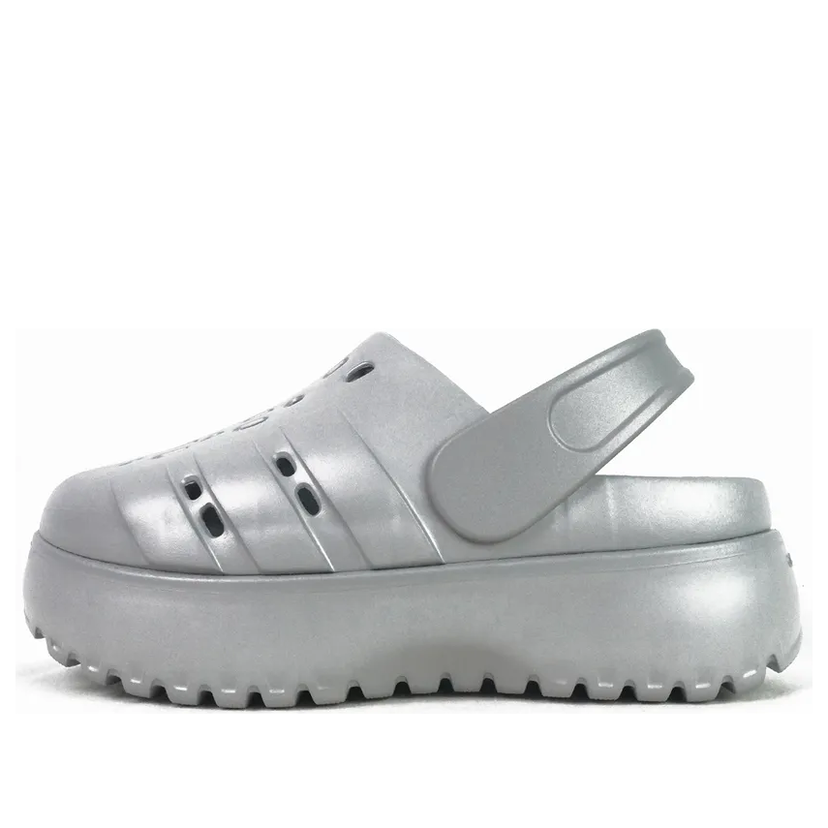 Superge in čevlji adidas Originals adidas Adilette Clog Platform Kovinski | JQ9879