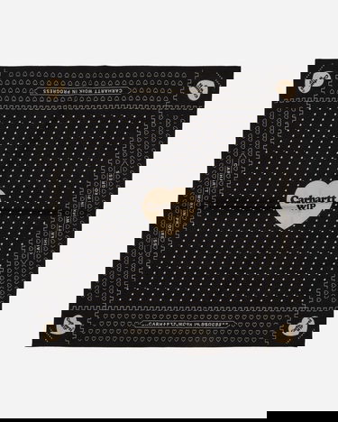Šala Carhartt WIP Heart Bandana Heart Bandana Črna | I033225_24M_XX, 3