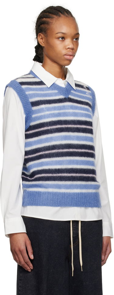 Pleteni pulover Marni Marni Striped Fuzzy Vest Večbarvna | CVMG0136Q0 UFU178, 4
