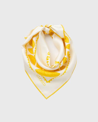 Šala CLOSED Tequila Sunset Print Scarf Rumena | C80806-27D-PR-445, 2