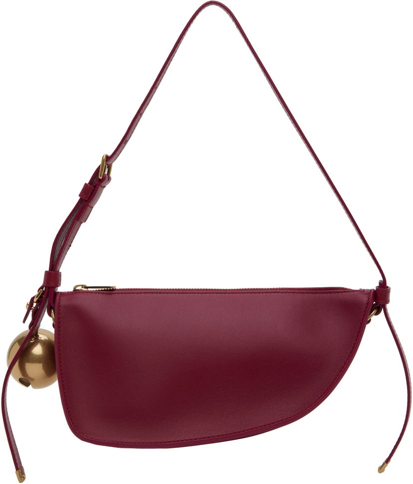 Torba za čez ramo Burberry Mini Shield Sling Bag Roza | 8078859