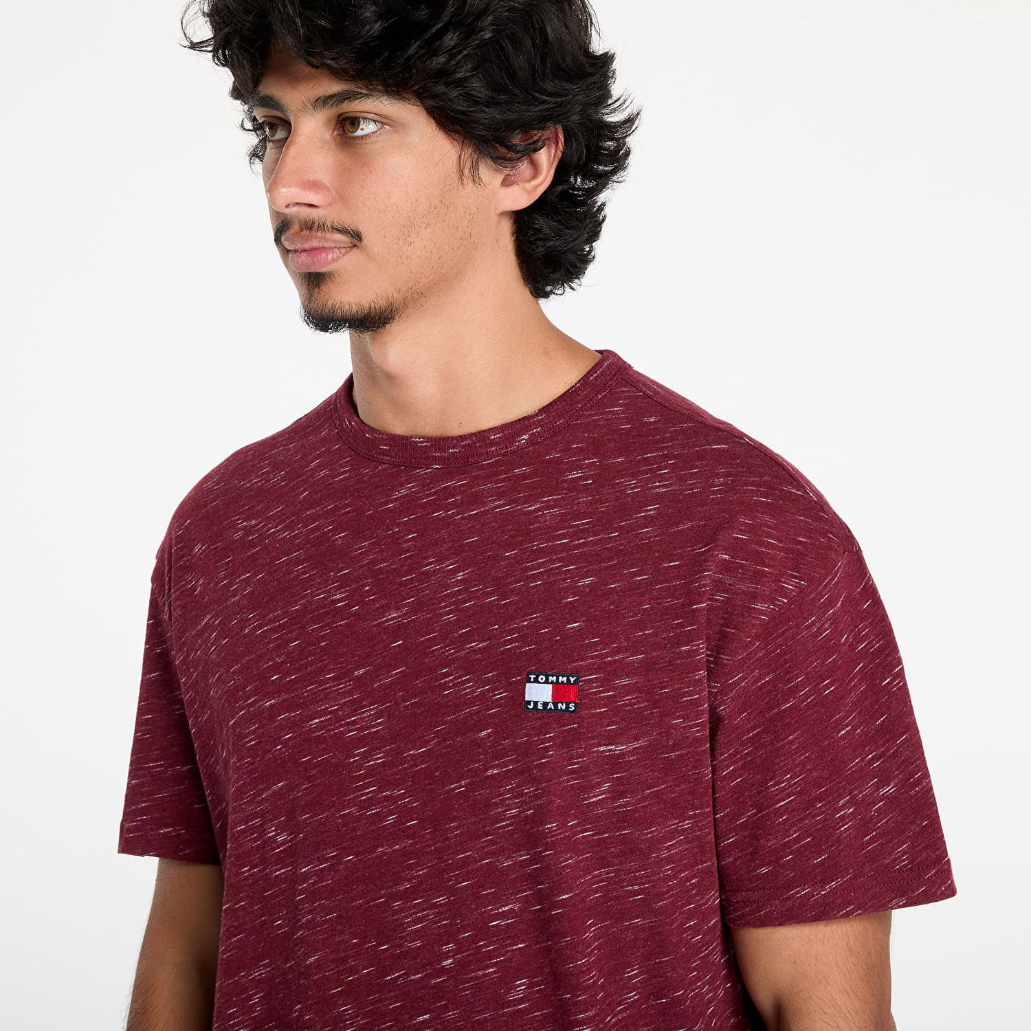 Majica Tommy Hilfiger Regular Badge Tee Deep Rouge Bordo | DM0DM19736 VLP, 1