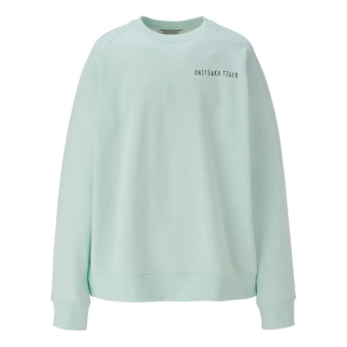 Pleteni pulover Onitsuka Tiger Graphic Sweatshirt Zelena | 2183B182-301