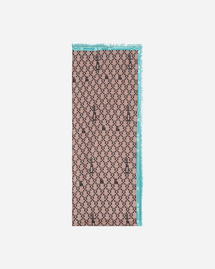 Šala Off-White Monogram Maxi Scarf Beige Bež | OMMA028S22FAB001 6210