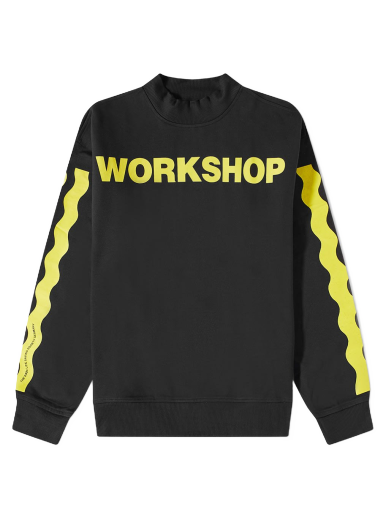 Pulover 032C Workshop Mock Neck Sweatshirt Črna | FW22-C-2020