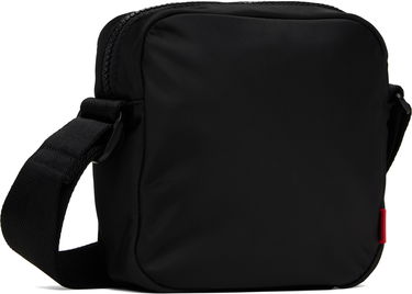 Torba za čez ramo BOSS HUGO Logo Patch Crossbody Bag Črna | 50535643, 2