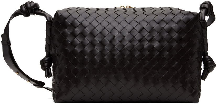 Potovalna torba Bottega Veneta Medium Loop Weekender Duffle Bag Rjava | 796619 V2HL1