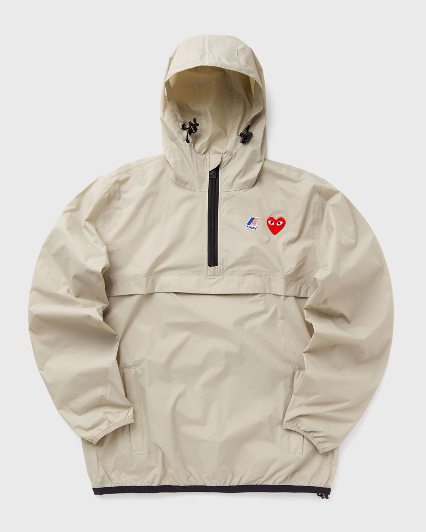 Vetrovka Comme des Garçons K-WAY ISEX Windbreaker Jacket Bež | AZ-J502-051-BEIGE