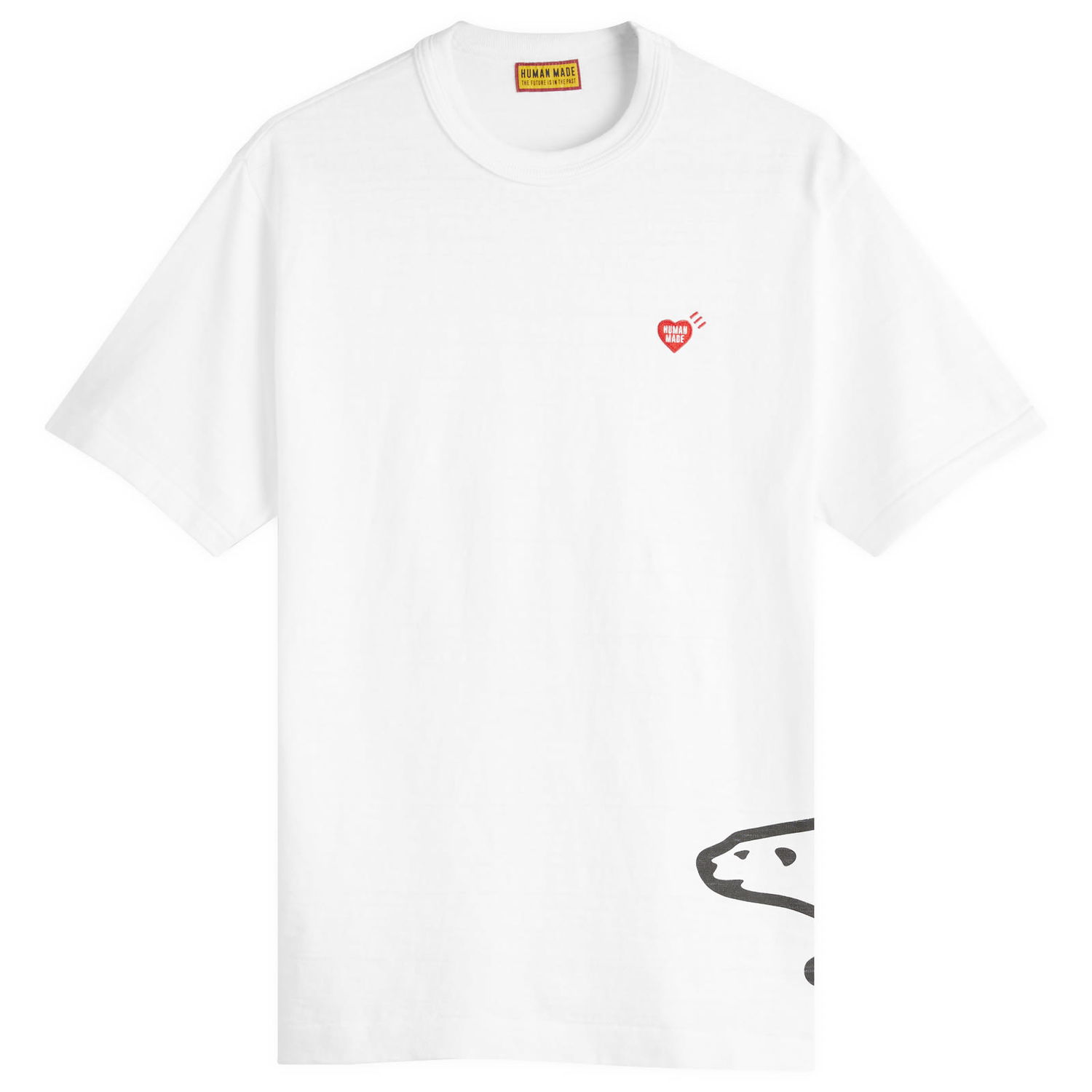 Majica Human Made Side Polar Bear Graphic Tee, Size Large Bela | HM29TE004-WHT, 0