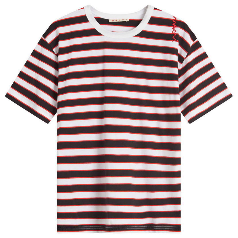 Majica Marni Marni Striped T-Shirt Večbarvna | HUMU0327S0-UTC450-STN99