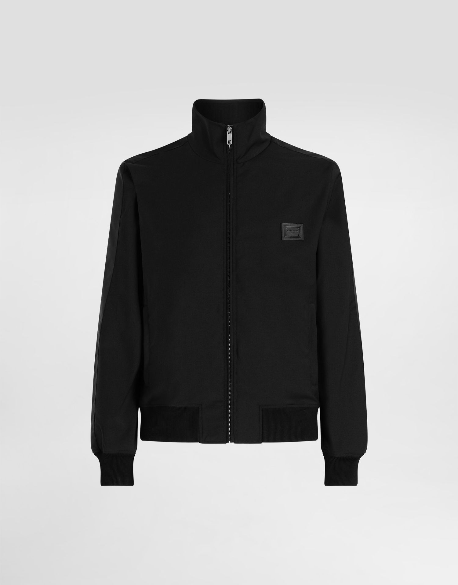 Bomber jakna Dolce & Gabbana Dolce & Gabbana Wool Canvas Bomber Jacket 52 Črna | G9BSLTFURK8N0000, 0