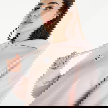 Pulover CALVIN KLEIN Woven Label Hoodie Roza | J20J223354 TF6, 3