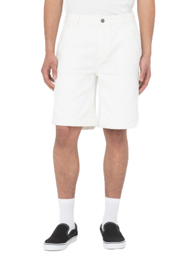 Kratke hlače Dickies Duck Canvas Chap Shorts Bela | 0A4YAG