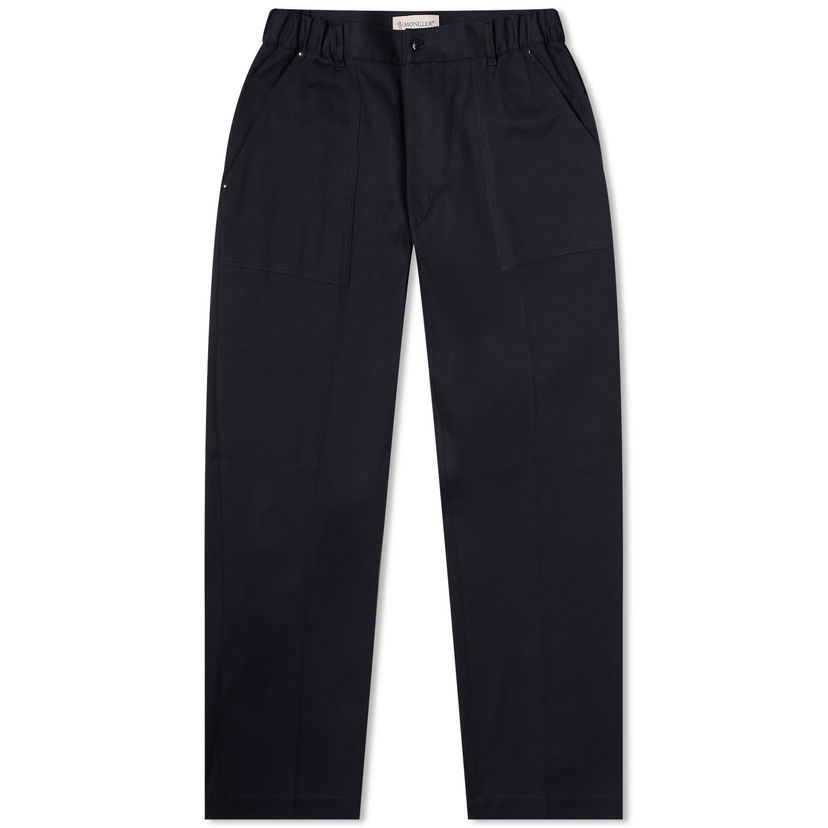 Hlače Moncler Cotton Trousers Mornarica | 2A000-28-M4170-742