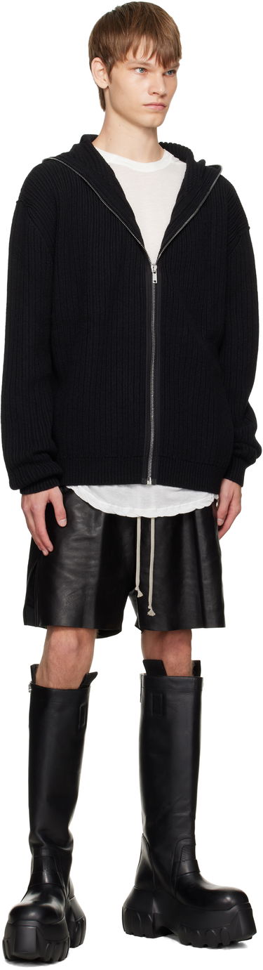 Superge in čevlji Rick Owens Rick Owens Concordians Mega Tractor Tall Boots Črna | RU02E1870 LGE, 4