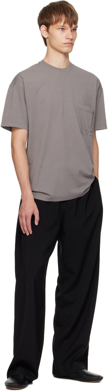 Majica The Row The Row Niels Pocket T-Shirt Siva | 1112-K569, 3