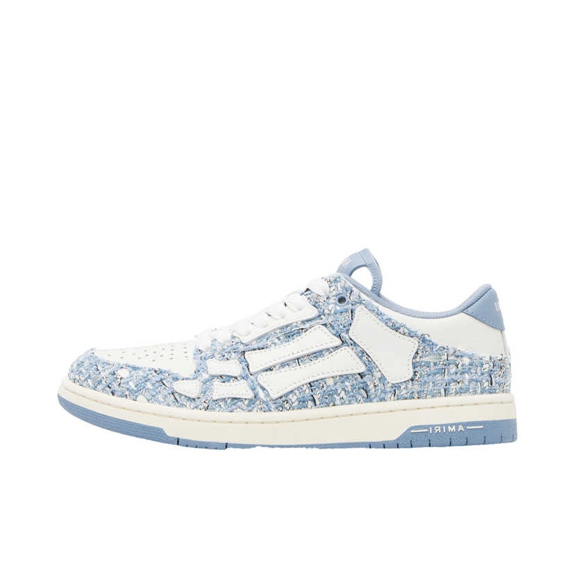 Superge in čevlji AMIRI AMIRI Bouclé Skel Top Low Modra | AMFOSR1141