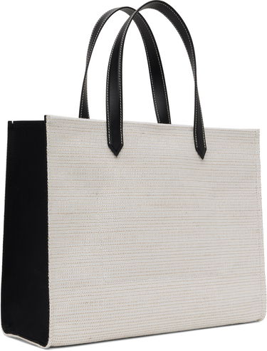 Tote bag Balmain Balmain B-Army Raffia Tote Bež | EN0FF901TCRB, 2