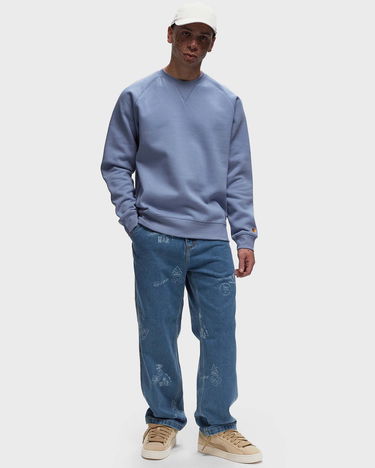 Pulover Carhartt WIP Chase Sweat Modra | I033660-29X.XX, 1