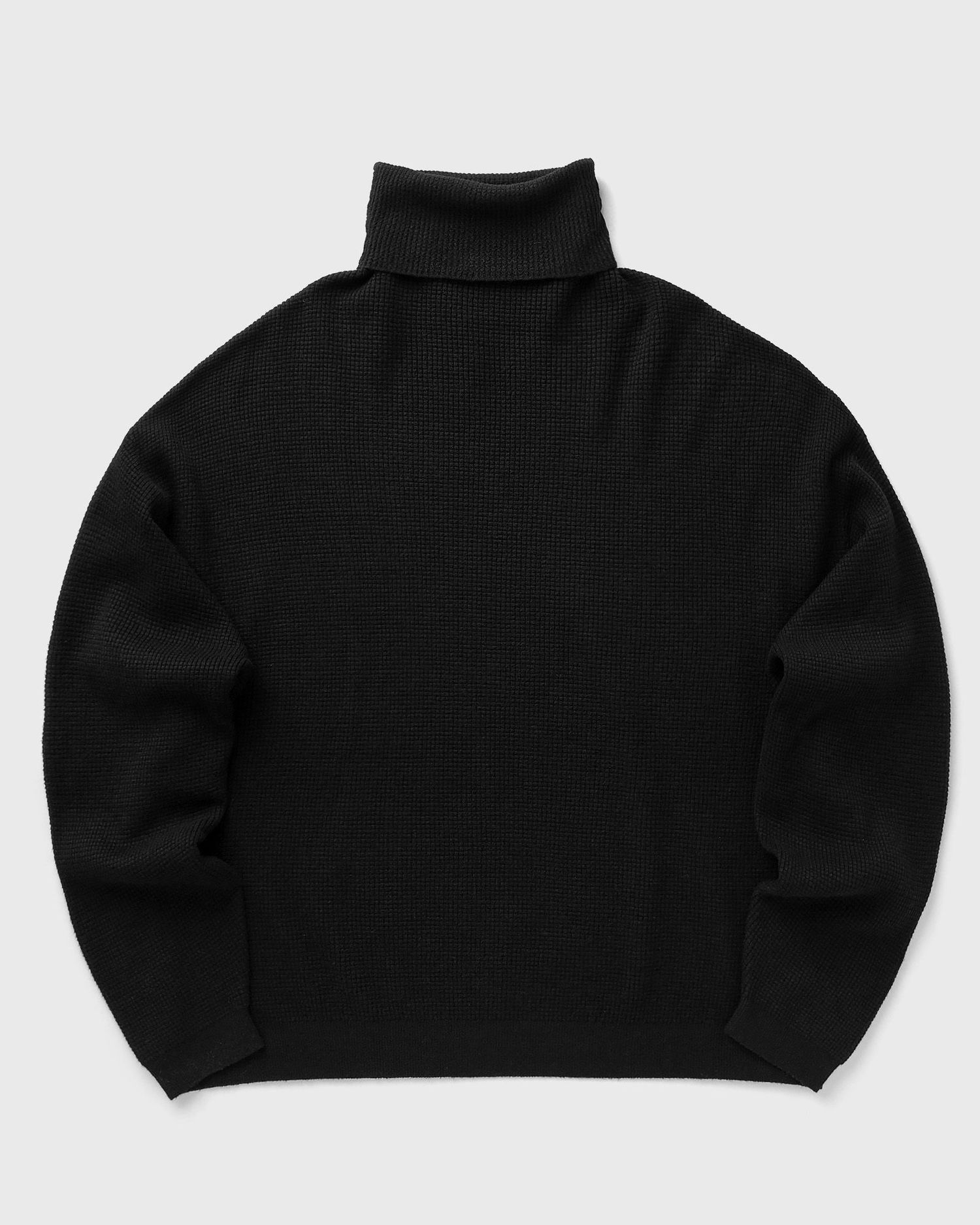 Pleteni pulover Fear of God Essentials Waffle Turtleneck Črna | 192BT246140F-001, 0