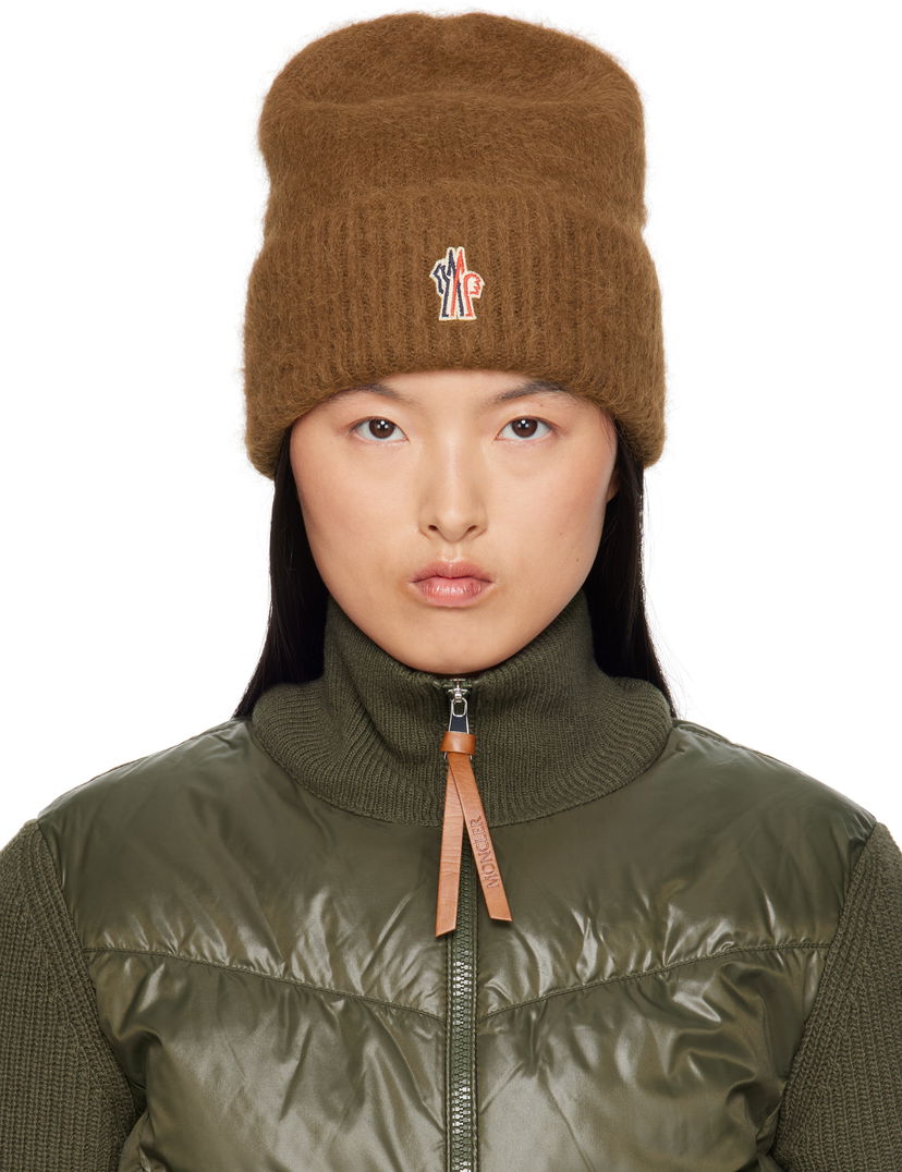 Beanie Moncler Wool Beanie Rjava | J20983B00019M1126
