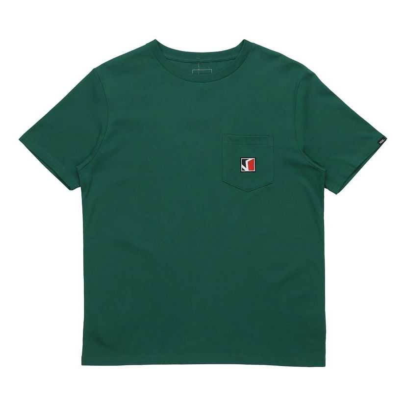 Majica Vans Embroidered Pocket Short Sleeve T-Shirt Zelena | VN0A4URTEGR