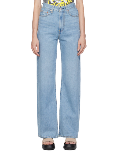 Kavbojke Levi's Ribcage Wide Leg Jeans Modra | A6081-0002