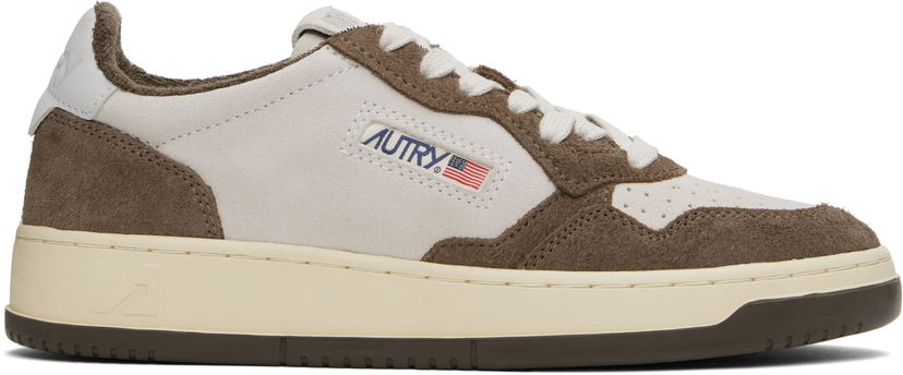 Superge in čevlji Autry Medalist Low Sneakers Rjava | AULMSH05