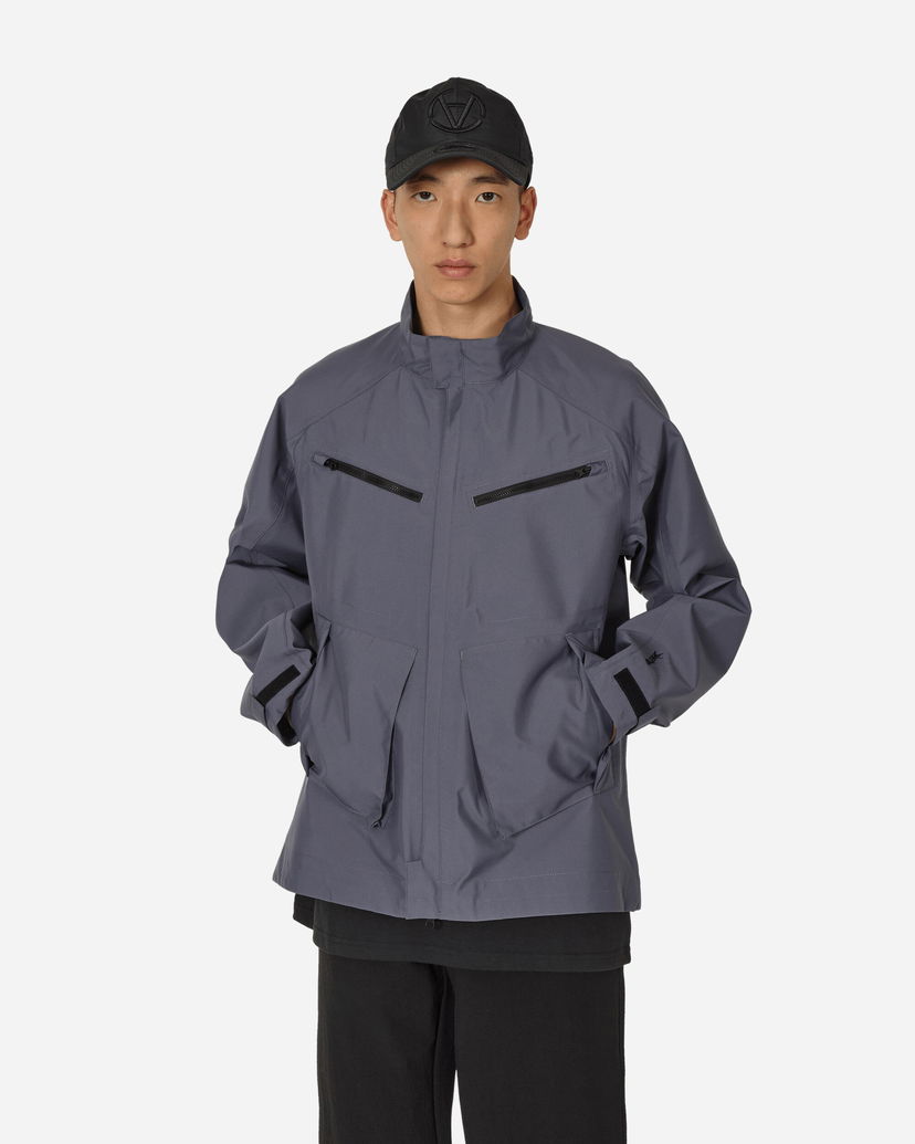 Jakna GR10K SNCF 3L WR Jacket Calcite Blue Modra | SS24GR3F7GF  CB