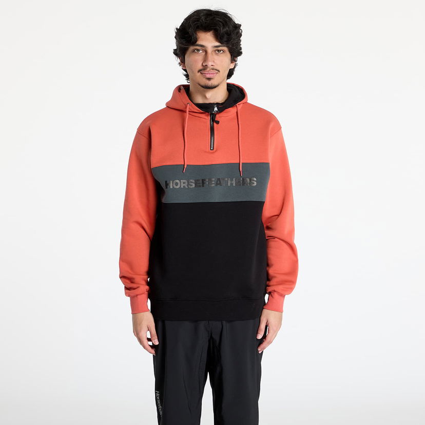 Pulover Horsefeathers Horsefeathers Fulton Sweatshirt Oranžna | SM1354D