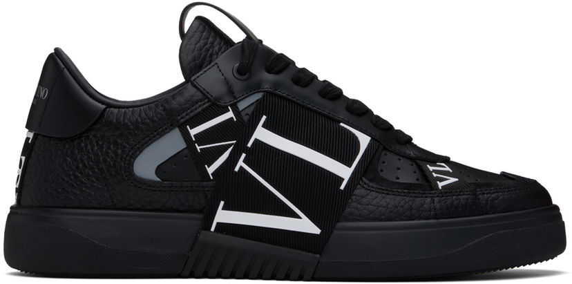 Superge in čevlji Valentino Valentino Garavani VL7N Low-Top Calfskin Črna | 5Y2S0C58WRQ