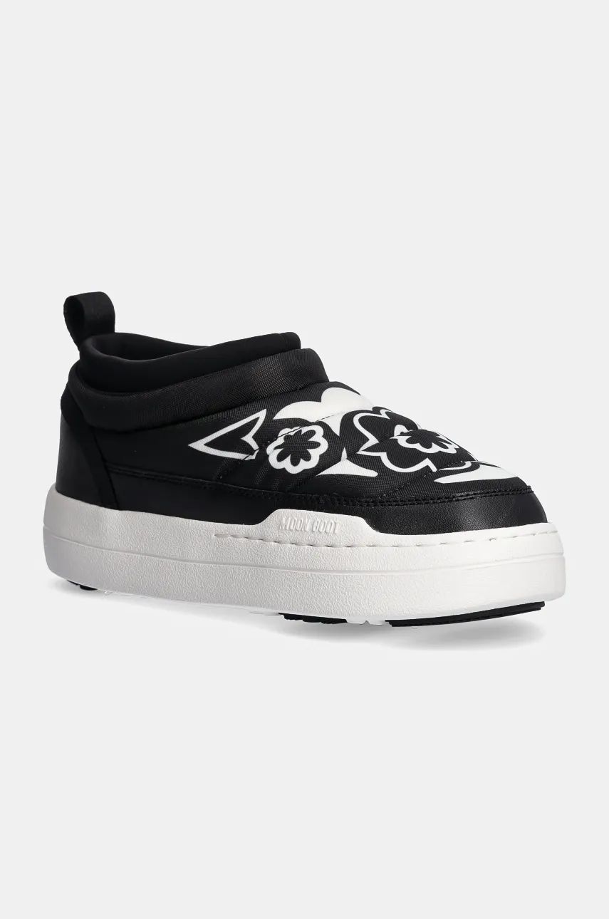 Superge in čevlji Moon Boot Park Soft Flower Črna | 80D2470030.NA02, 0