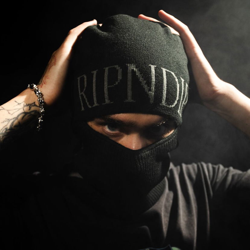 Kape in klobuki RIPNDIP Rip N Dip Fossil Balaclava Črna | RNDFALL25154