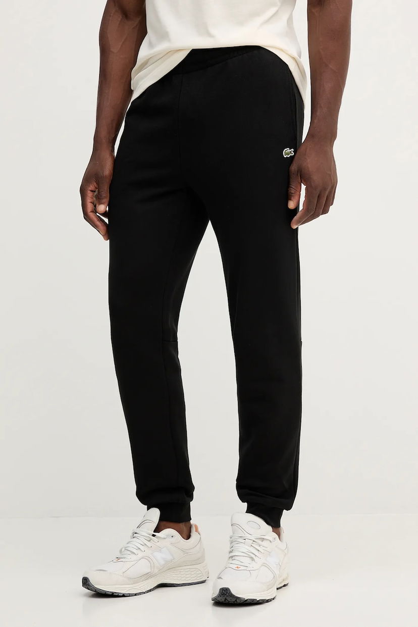 Trenirka Lacoste Lacoste Men's Cotton Joggers Črna | XH9833